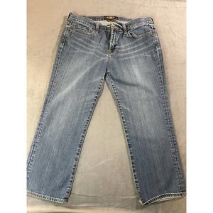 Lucky brand sweet‎ n cropped jeans size 12